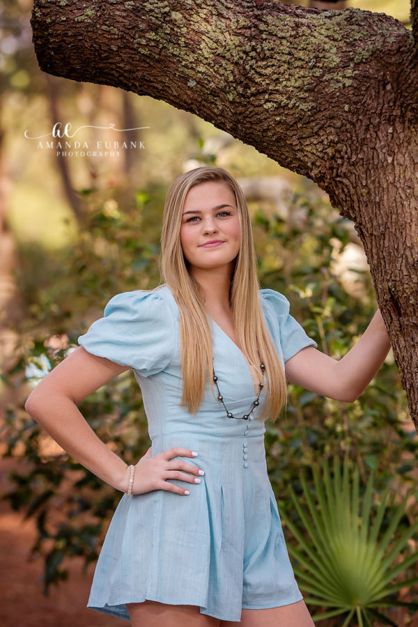 Ansley’s Senior Session – Eden Gardens, Watercolor Garden & Beach | 30A ...