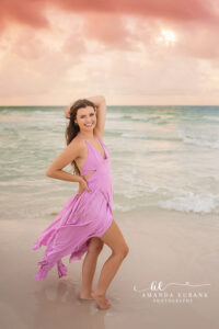 Watercolor Senior Photographer, Sunrise beach session, sunrise senior beach session, 30A beach photographer, 30A Photographer, Miramar Beach Photographer, Rosemary beach Photographer, Santa Rosa Beach Photographer, Seaside Beach Photographer, Watercolor Photographer, Watersound Photographer, Destin Photographer